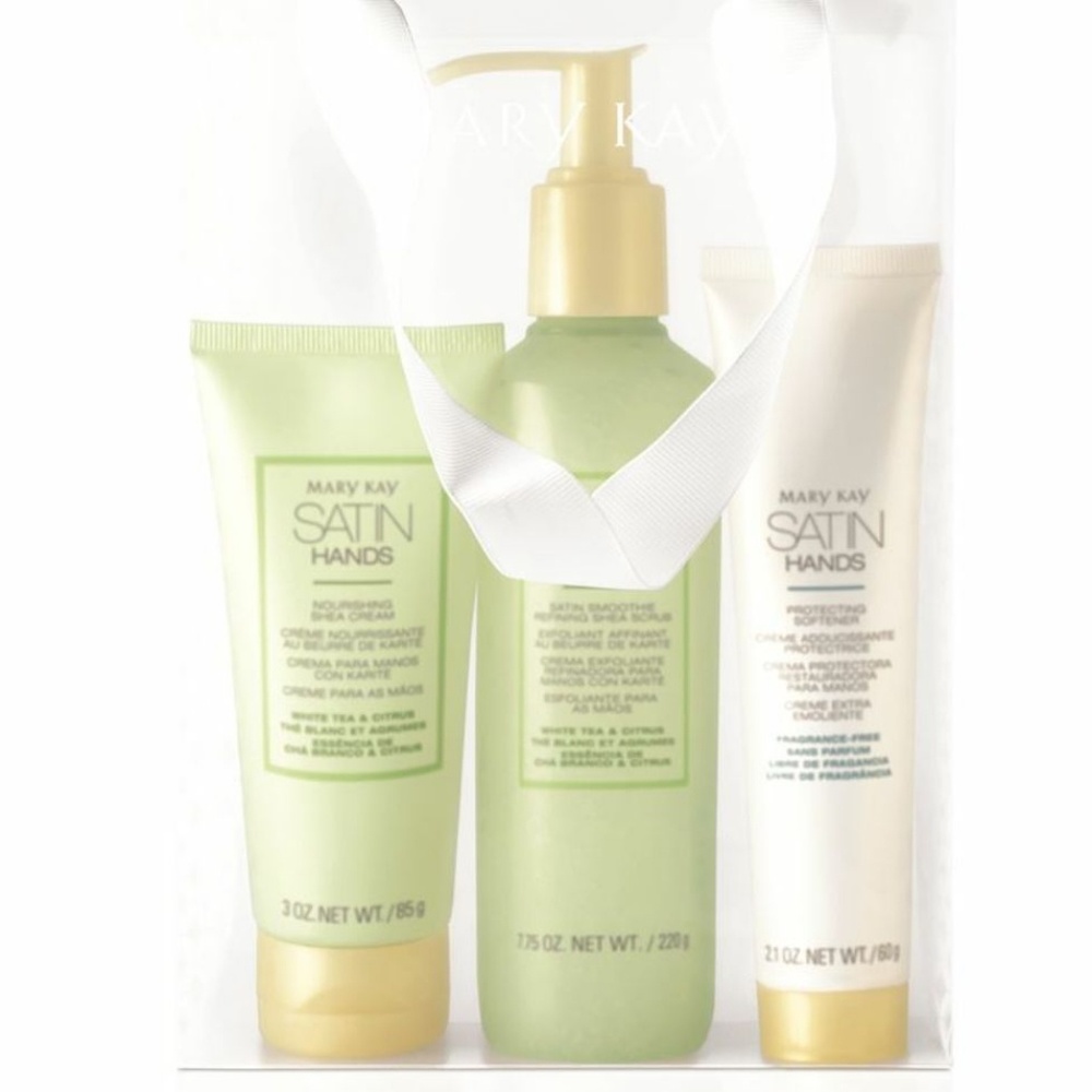 White tea & Citrus Satin Hands Set